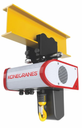 Enotirno konzolno dvigalo z ročnim vozičkom verižnika